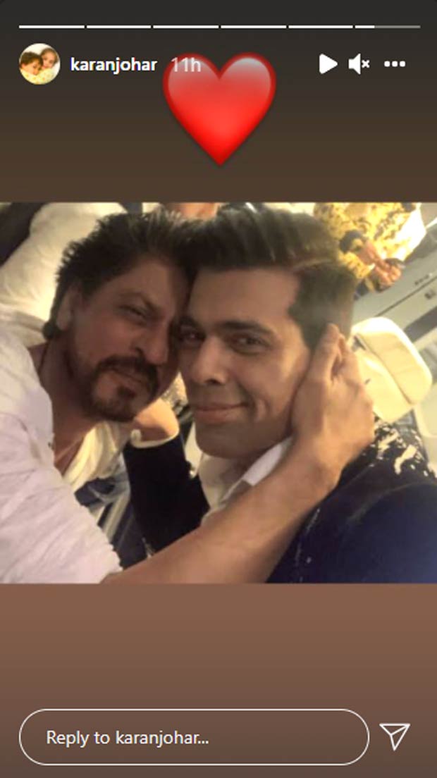 Karan Johar shares throwback picture hugging Shah Rukh Khan post Aryan Khan's bail