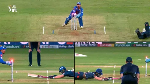 Ayush Badoni run-out