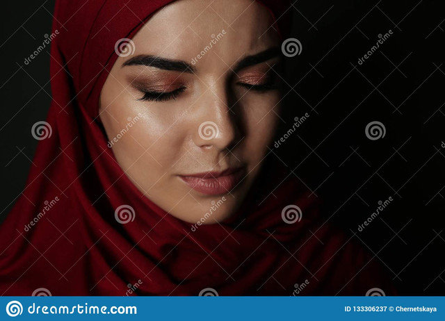 portrait-sad-muslim-woman-hijab-portrait-sad-muslim-woman-hijab-dark-background-133306237