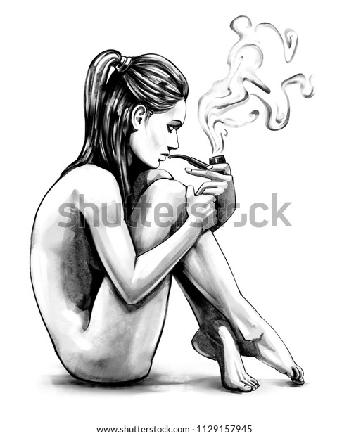 naked-girl-sitting-smoking-pipe-600w-1129157945.jpg